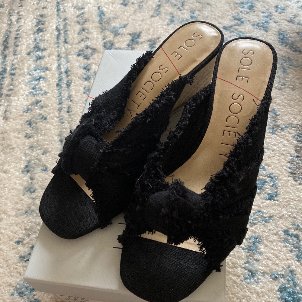 Sole Society Smerah Espadrille Wedge Sandal